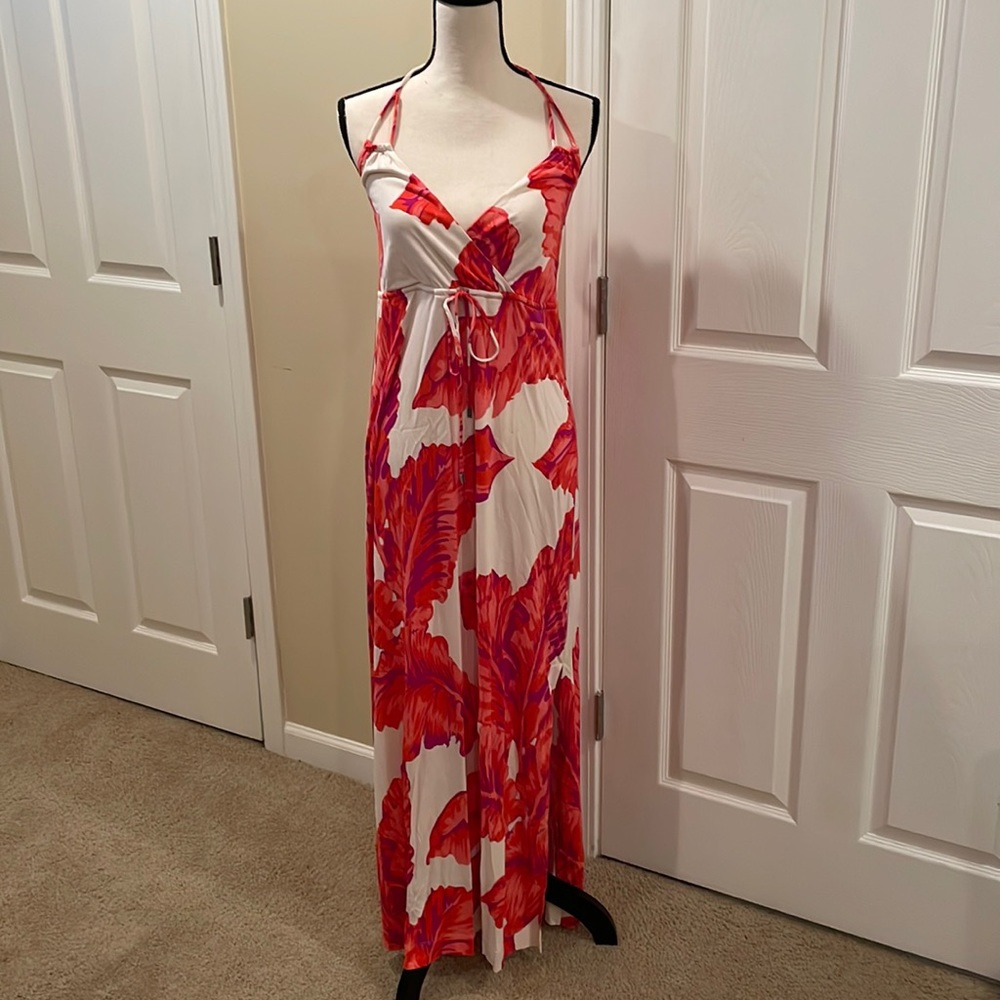 Banana Republic Milly Collection Maxi Halter Sundress